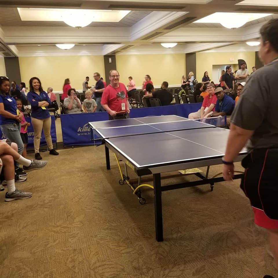Special Olympics Ping Pong