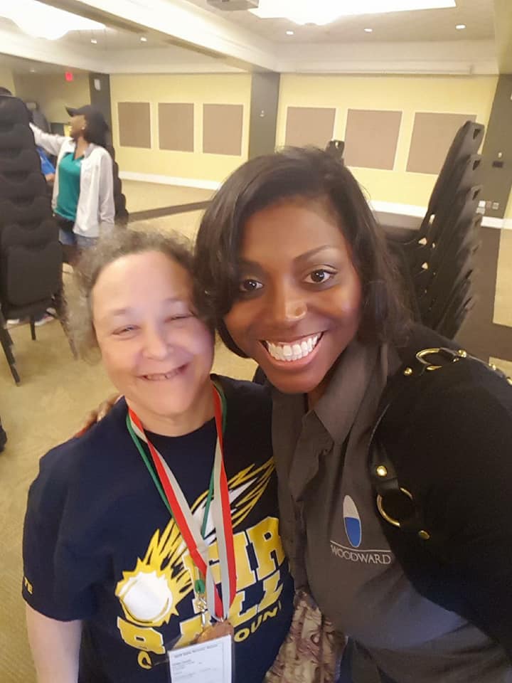 Special Olympics Athlete and Volunteer